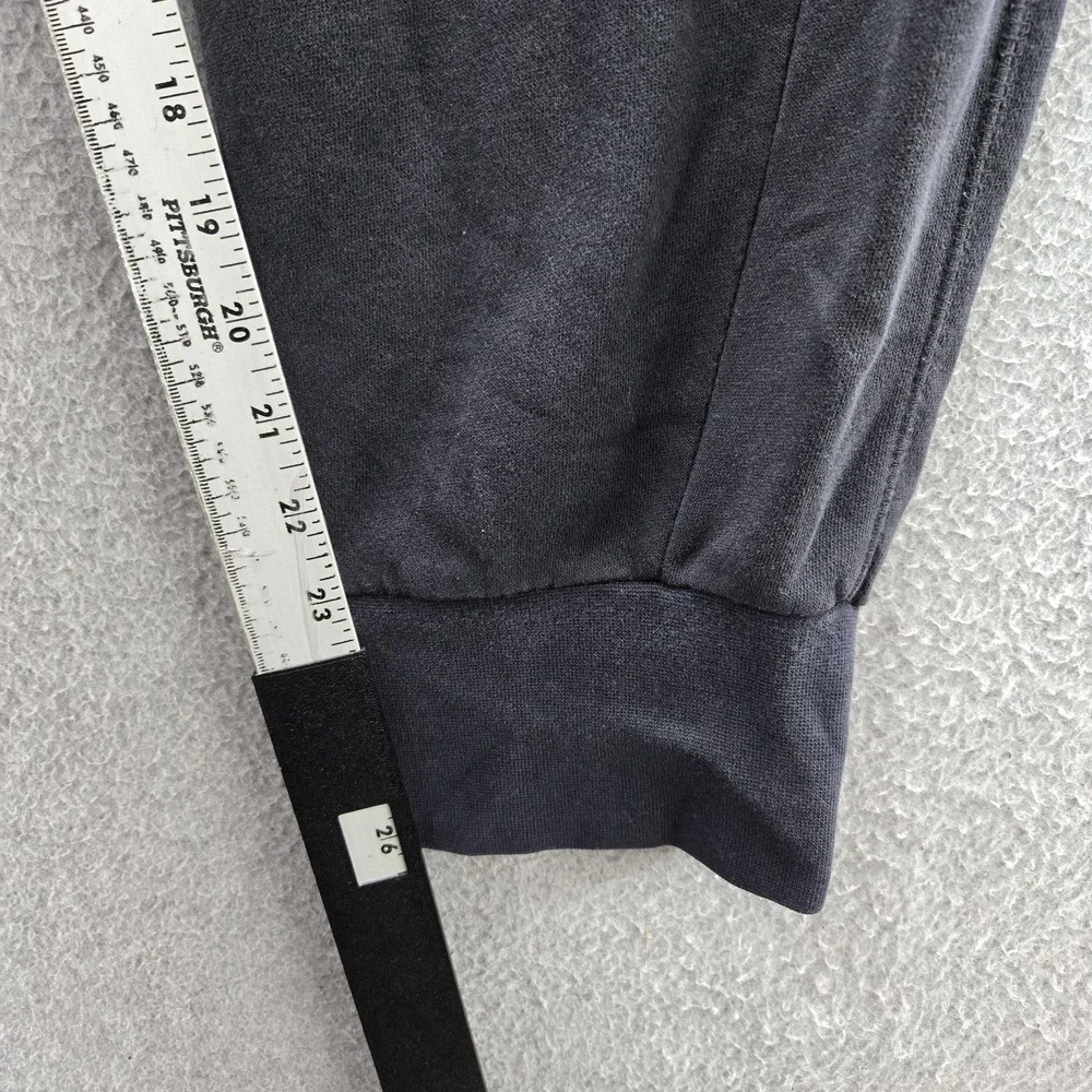 Jordan Men Pants‎ M Black Embroidered Jogger Y2K Fleece  Logo Jumpman